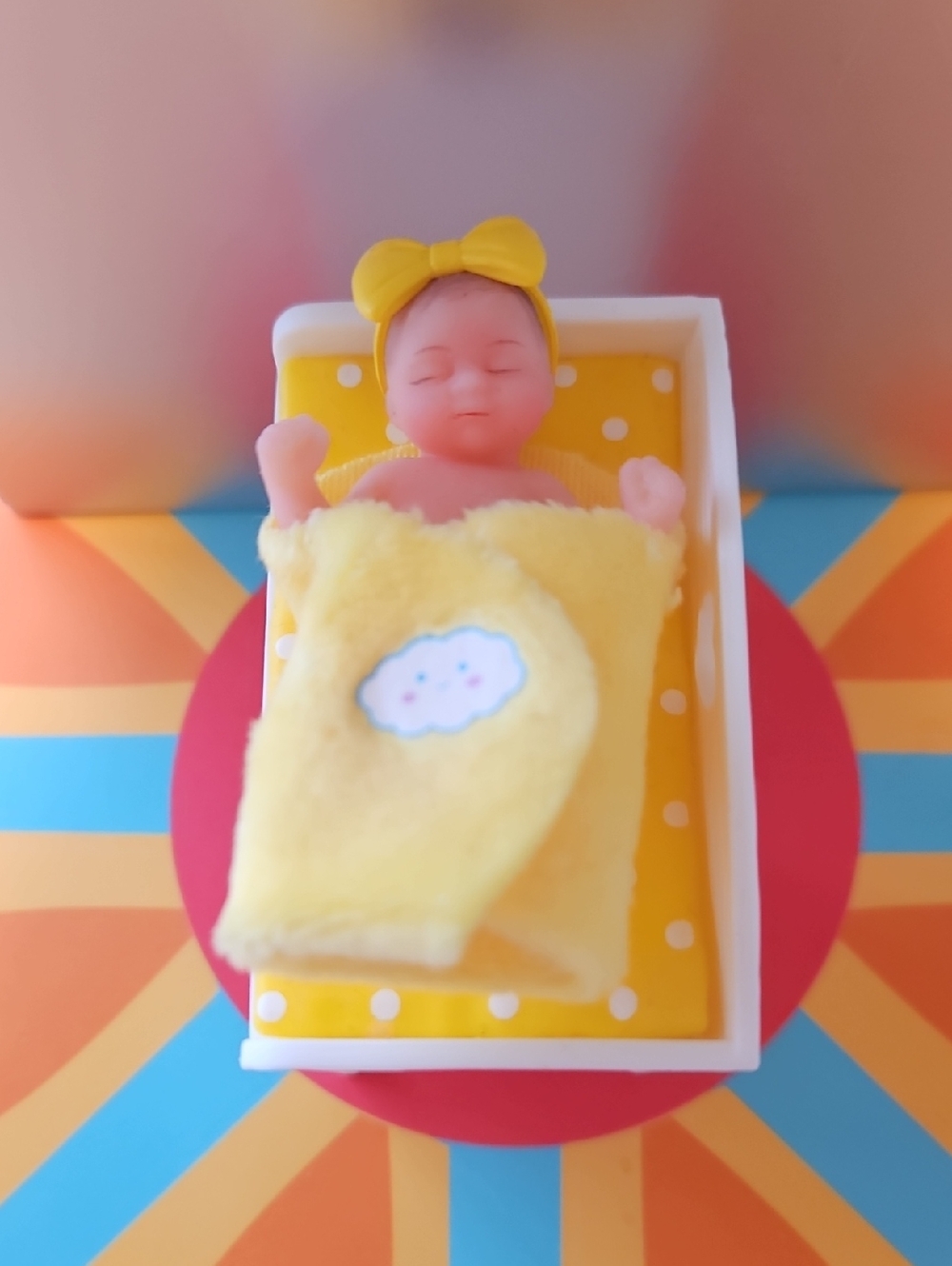 Zuru Mini Baby Doll with Polka Dot Changing Pad - Picture 3 of 7